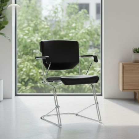 Silla Oficina Confidente Negra de Giroflex - Montiel