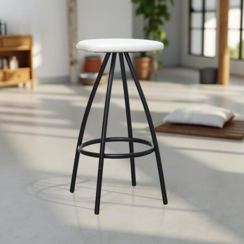 Taburete Tapizado Alto MM1684 de Montiel