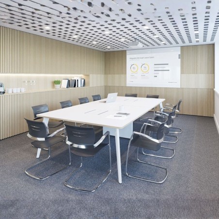 Mesa Reuniones Madera Vira de Dynamobel - Montiel