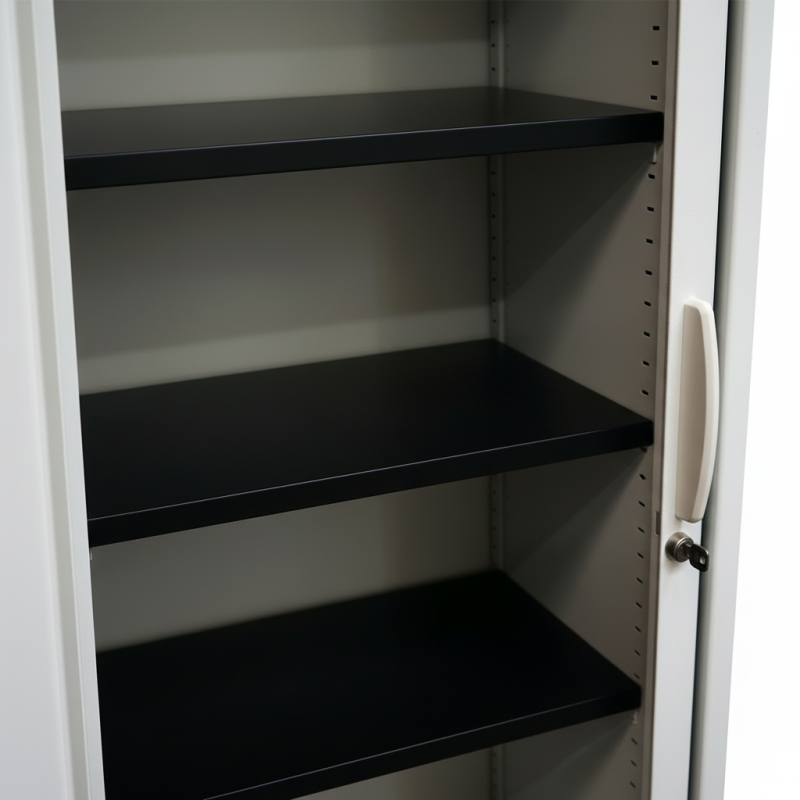 Armario Alto Metálico Blanco de Steelcase - Montiel