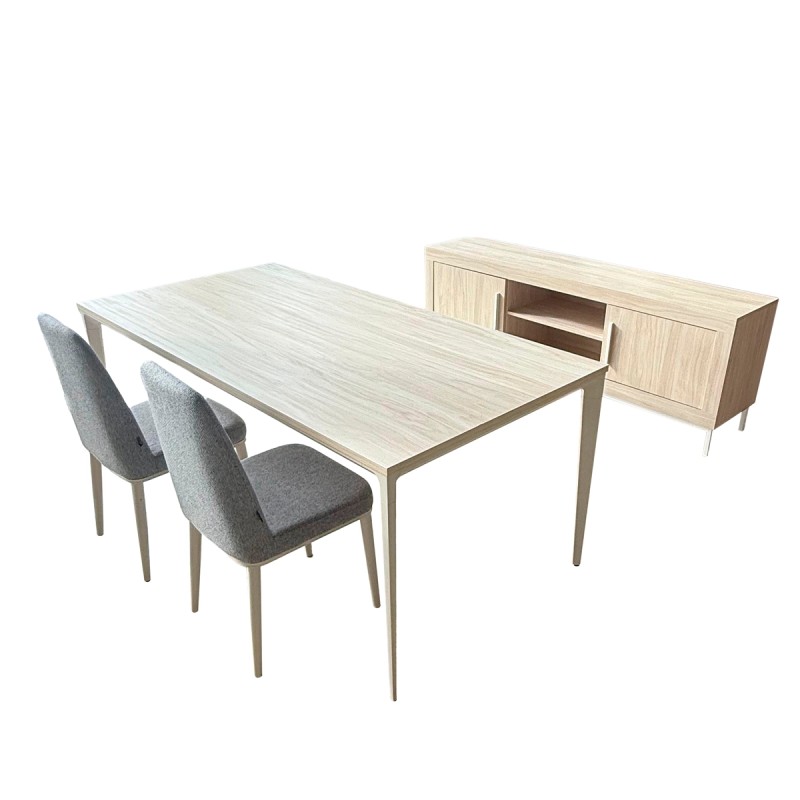 Pack Armario, Mesa y Sillas de Bogal - Montiel