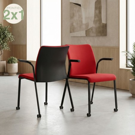 Silla con ruedas para aulas Eastside de Steelcase - Reoffice