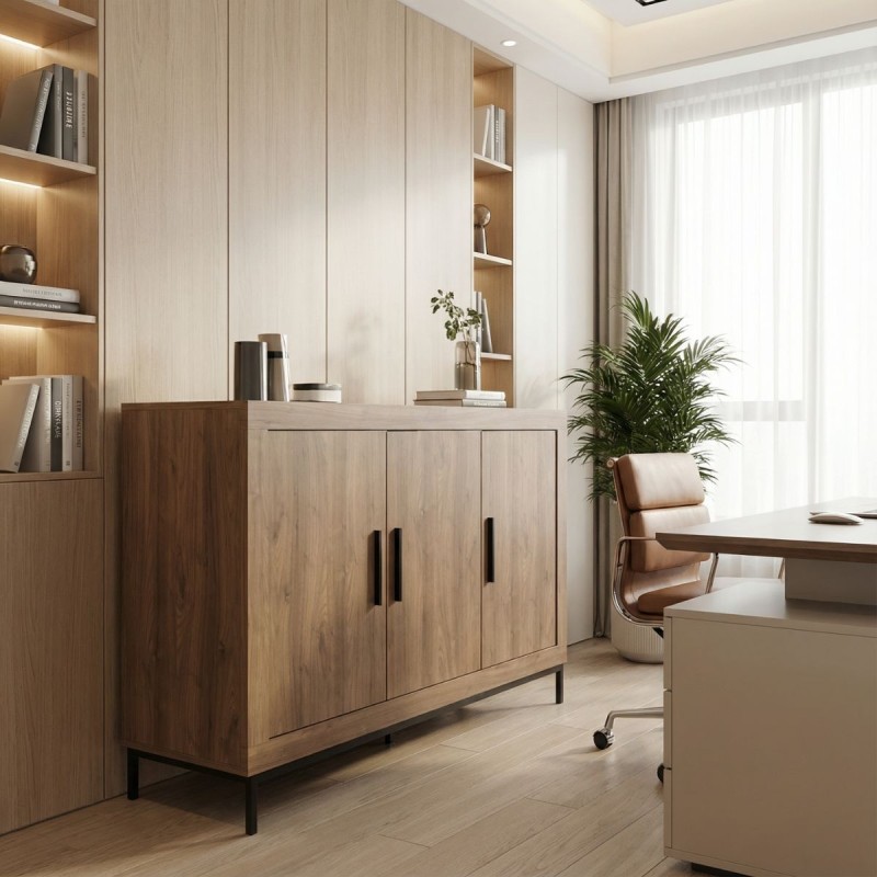 Armario Medio Madera Java Porzuna de Bogal - Montiel