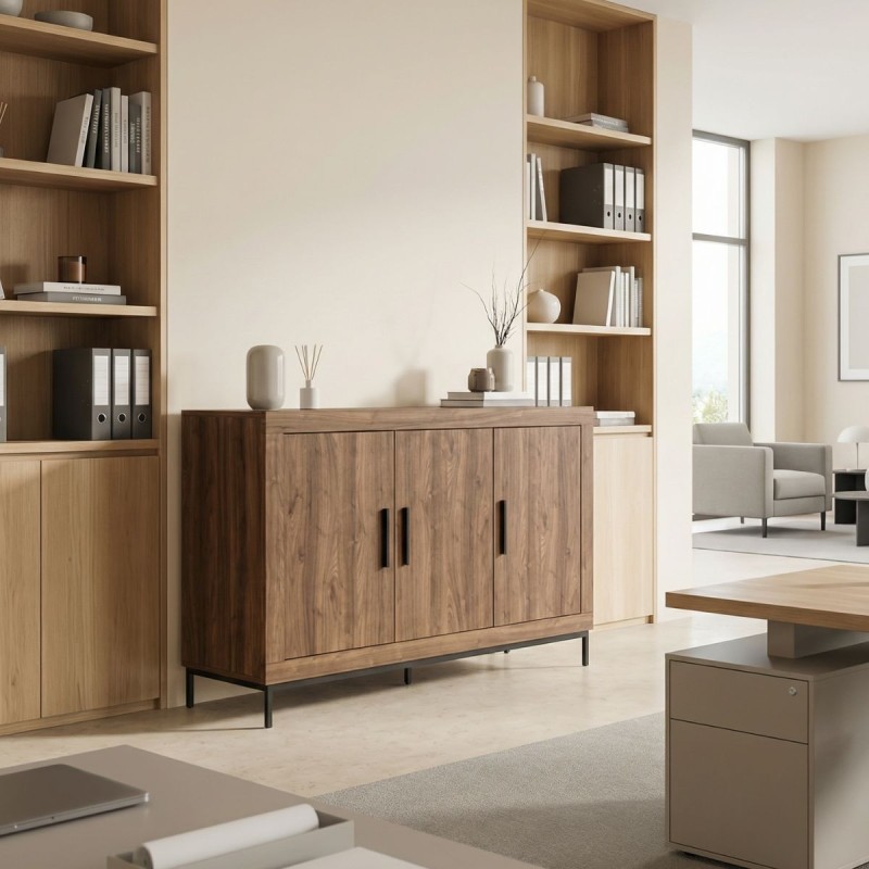 Armario Medio Madera Java Porzuna de Bogal - Montiel