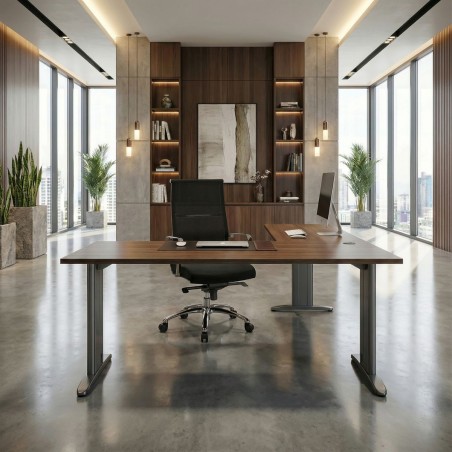 Mesa Madera Oficina con Ala Euro 4000 de Euromof - Montiel