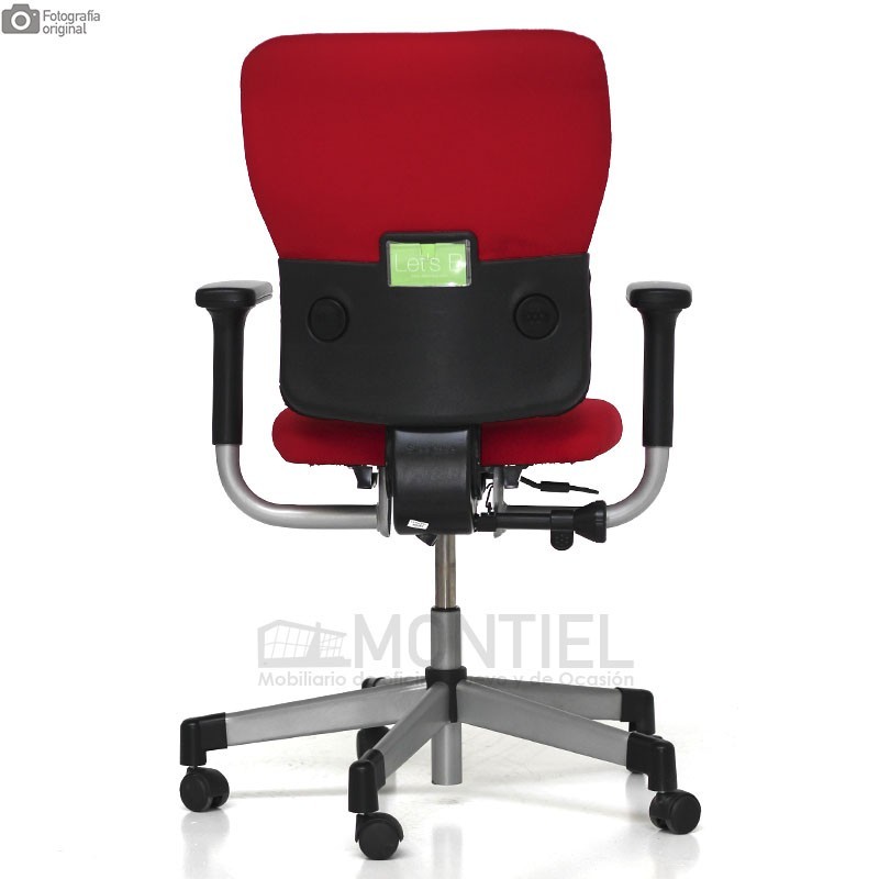 ▷ Silla Ergonómica LET'S B 【 Steelcase 】Brazos Fijos | Montiel