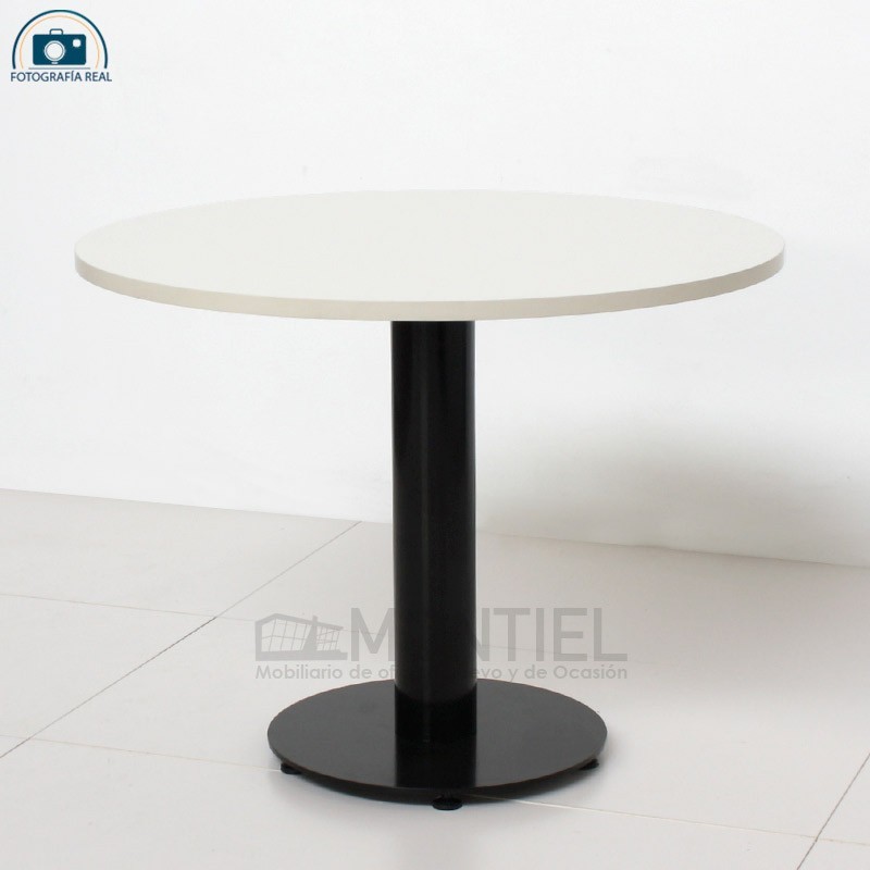 Mesa redonda de reuniones serie New