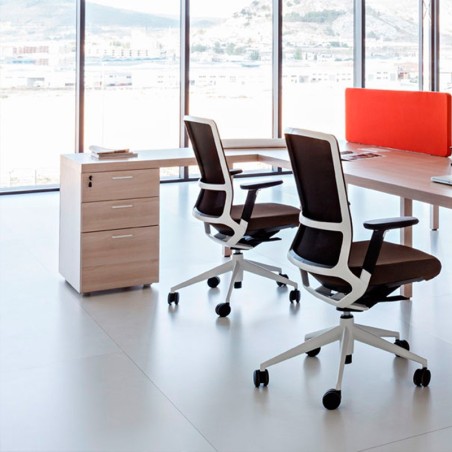 ▷ Mesa de Oficina con Buck PRISMA de ACTIU | Muebles Montiel