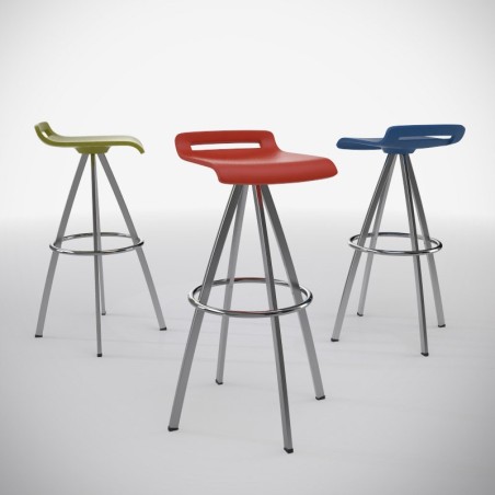 ▷ Taburete Alto Mit de Actiu - Muebles de Oficina Montiel