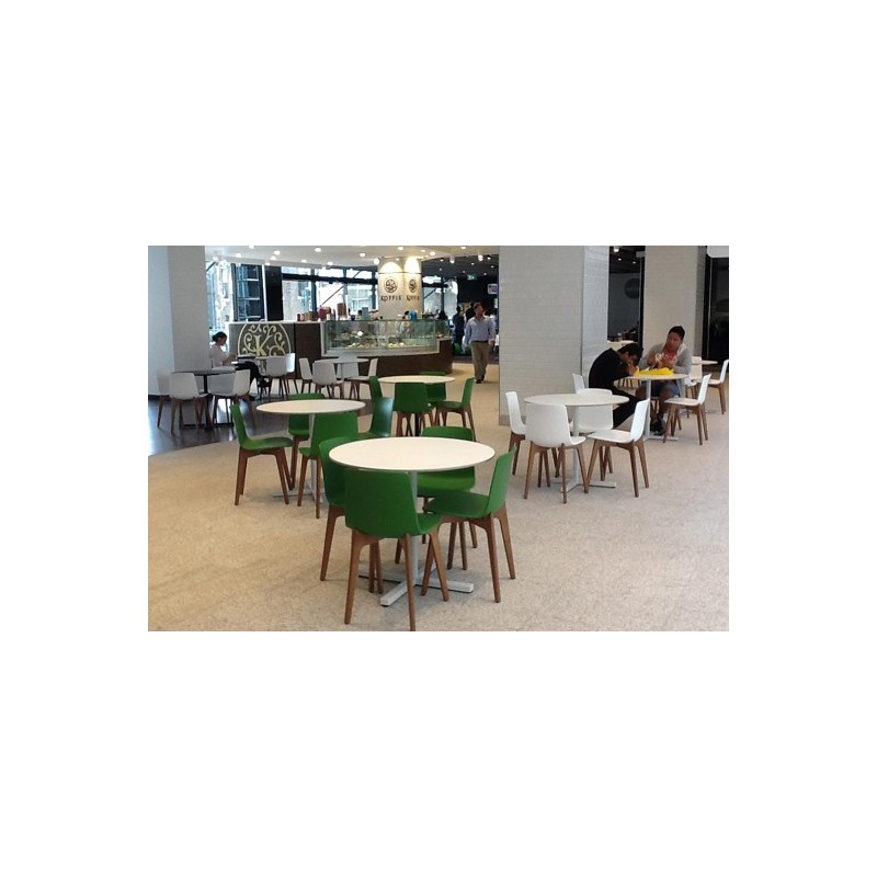 Silla de diseño Lottus Wood de ENEA