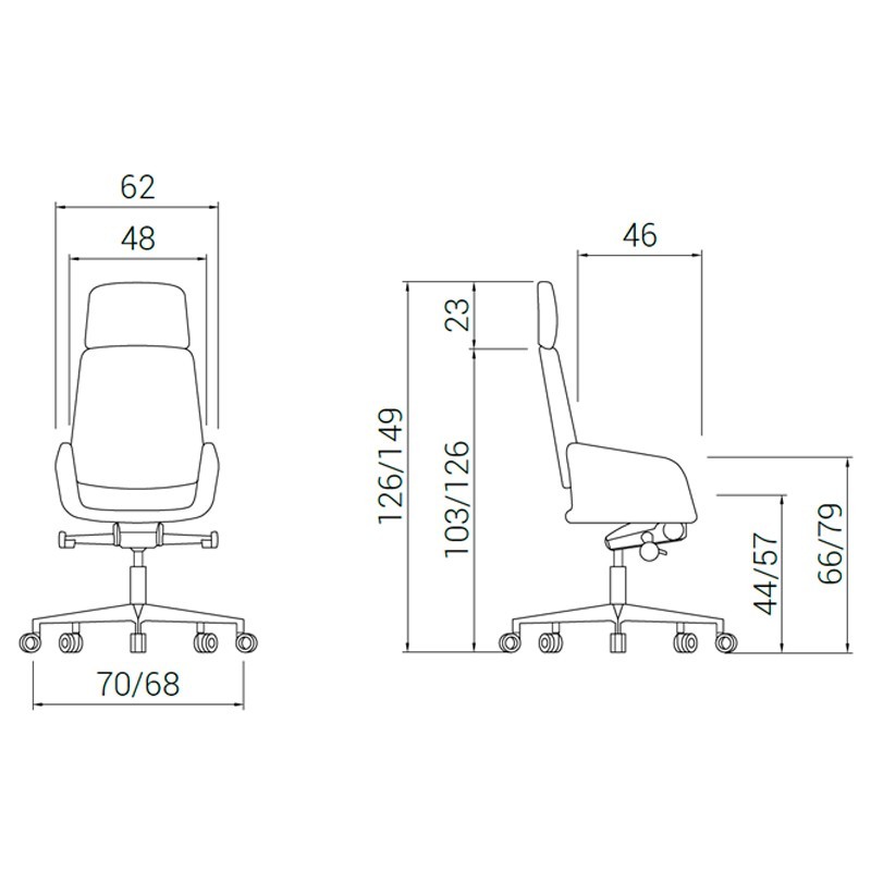Silla Operativa AITA de DILEOFFICE