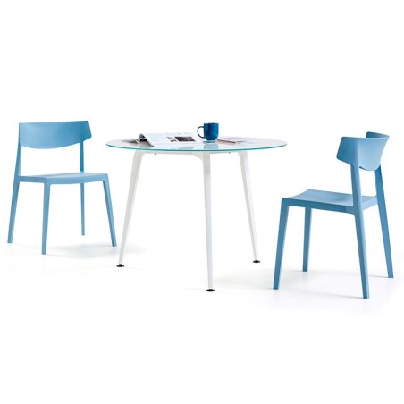 Mesa de Reunión con sillas Twist de Actiu