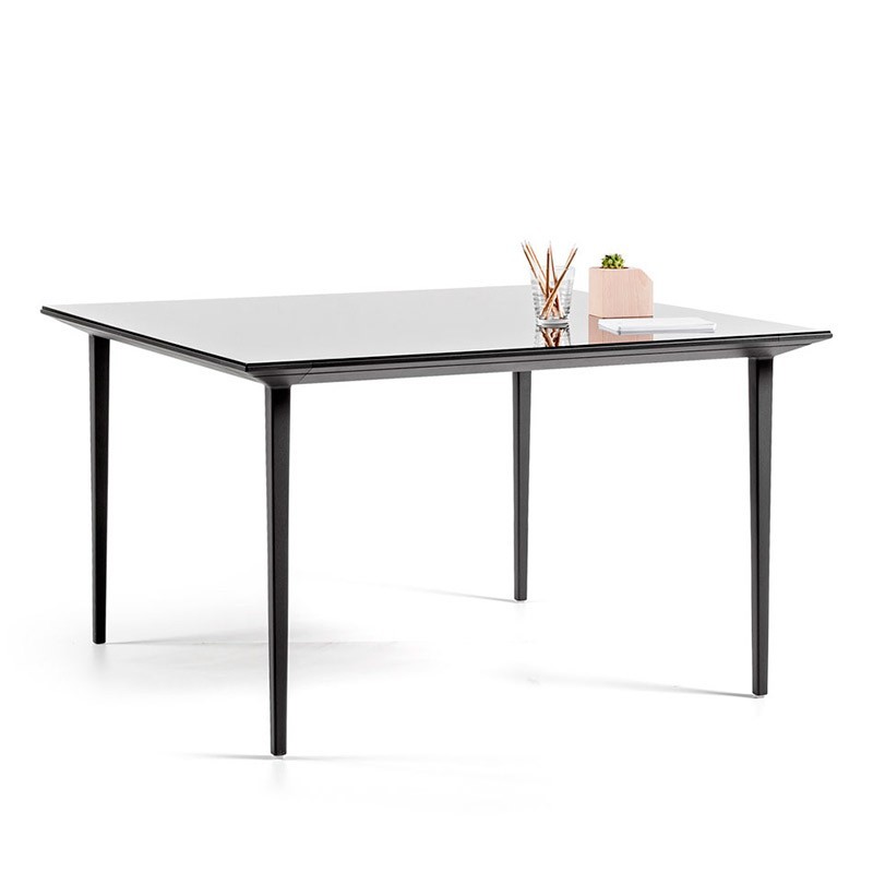 Mesa de Reunión Longo de Actiu de Cristal