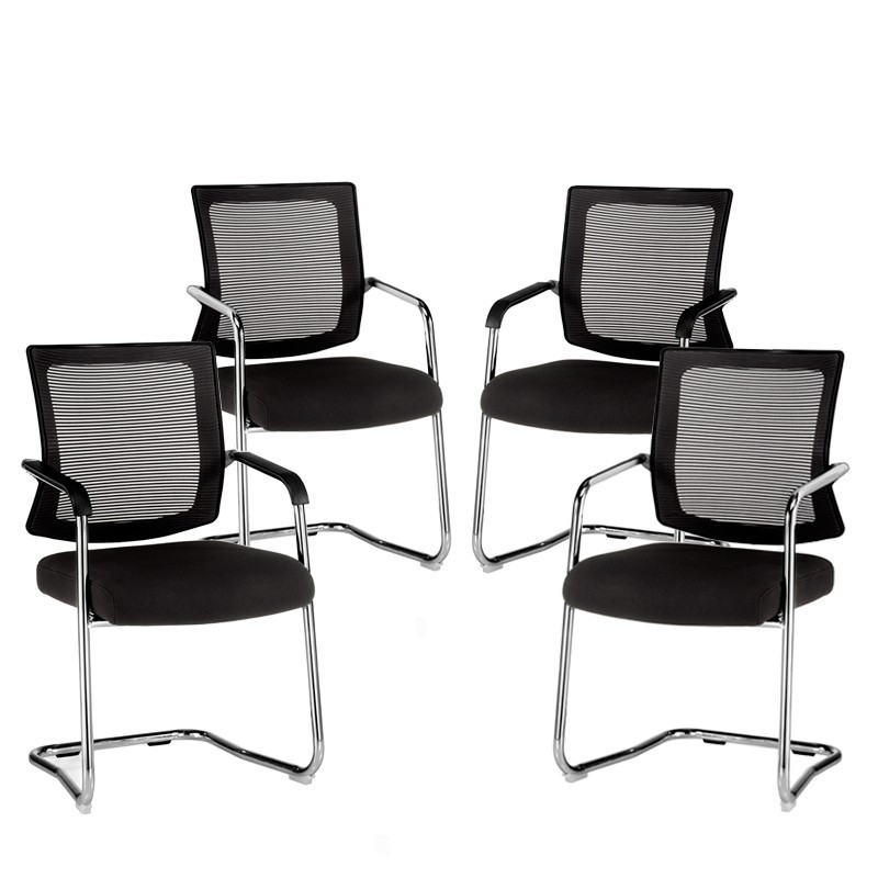 Pack de 4 Sillas Visitantes Dallas BP de Euromof