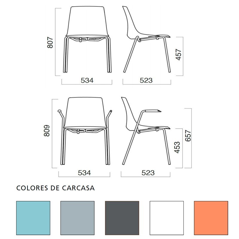 Silla de Colectividades KLC de Luyando