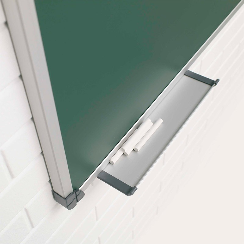 Pizarra Mural Verde Acero Vitrificado de Planning Sisplamo