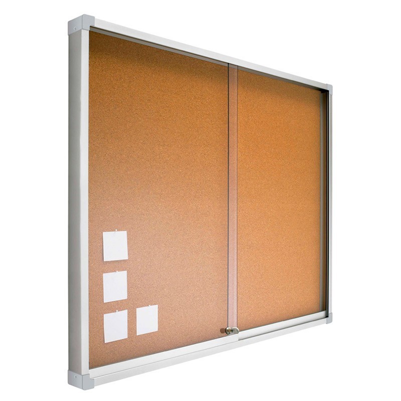 Vitrina de Anuncios Corcho Visto de Planning Sisplamo