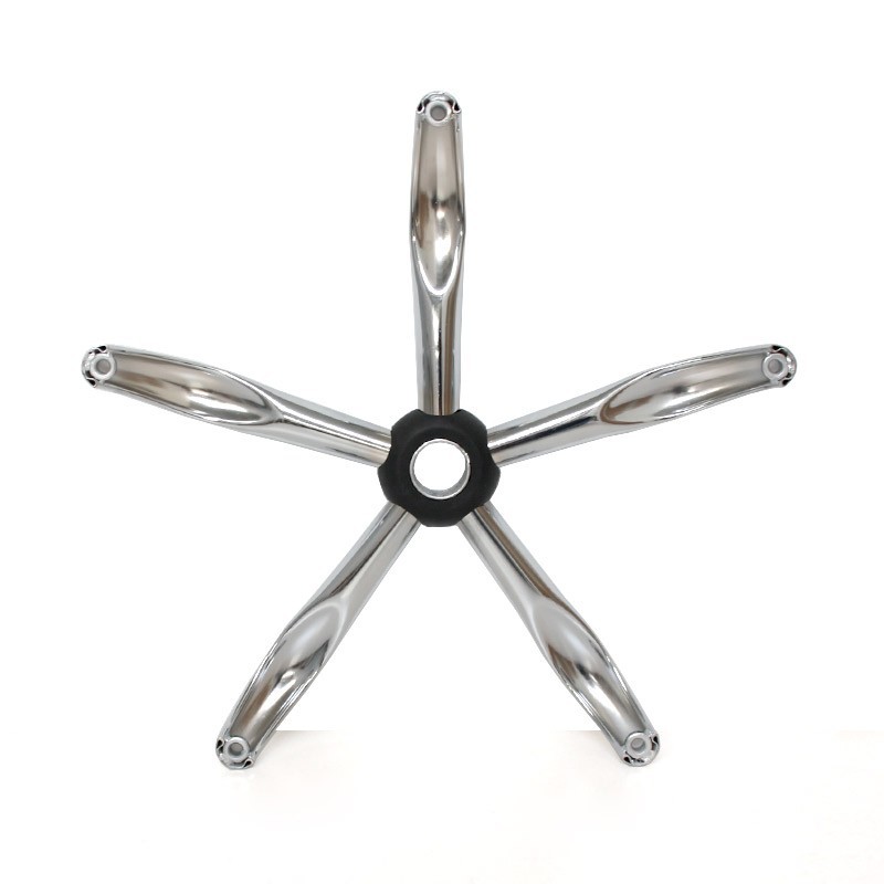 Base para sillas de oficina en acero cromado