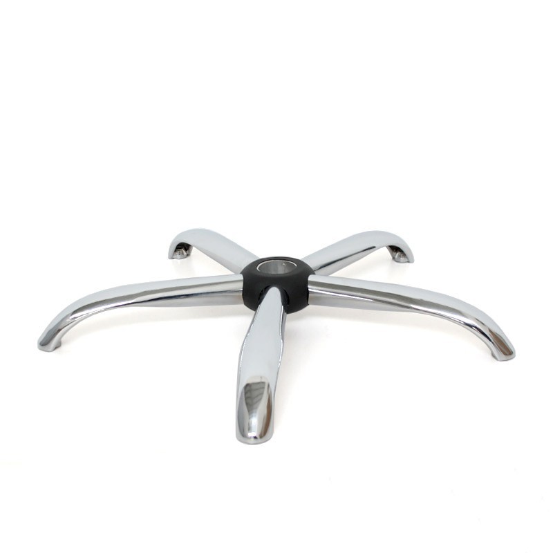 Base para sillas de oficina en acero cromado