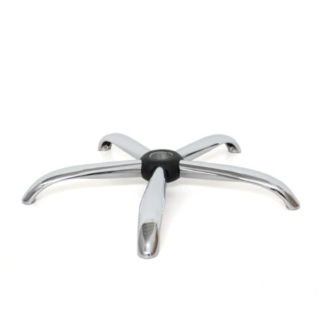 Base para sillas de oficina en acero cromado