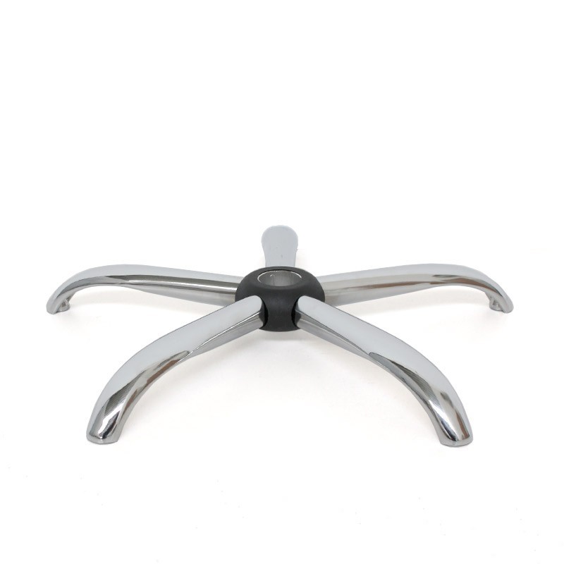 Base para sillas de oficina en acero cromado