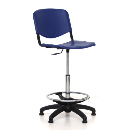 Taburete de Oficina Leo de Polipropileno de Kunna - Montiel