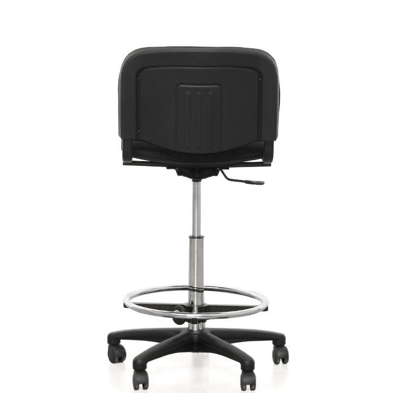 Taburete con respaldo LEO de Kunna - Oficinas Montiel