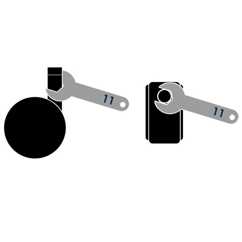 Juego de 5 Ruedas para Parquet o Suelos Duros