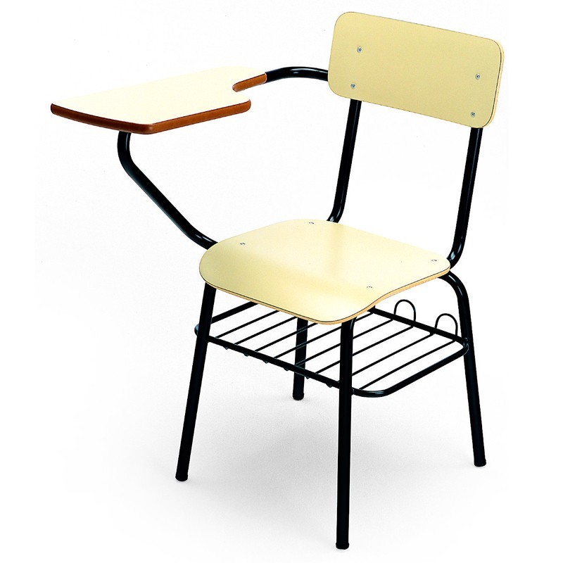 silla de colegio verde