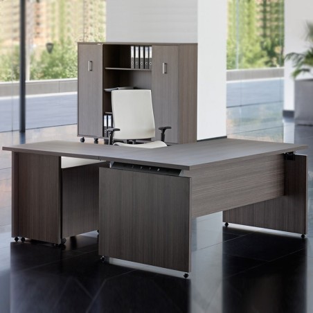 Mesa de Dirección para Ordenador Ceres con Ala de Ismobel