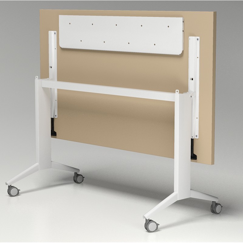 Mesa Operativa Abatible Serie Fedra de Ismobel para aulas de formación