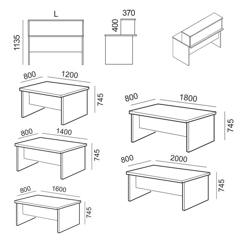Mostrador Amba de Kesta