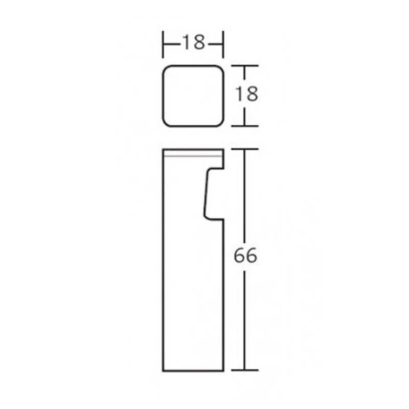 Papelera Cenicero B-33 de Cilindro