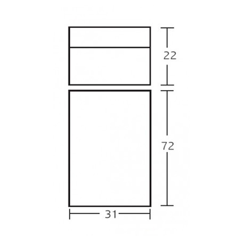 Papelera de Áreas Comunes P-75 de Cilindro