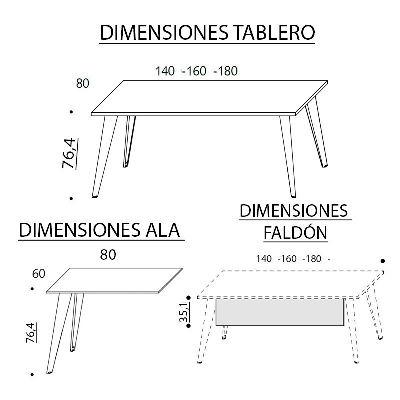 Mesa Operativa Pigreco de Martex