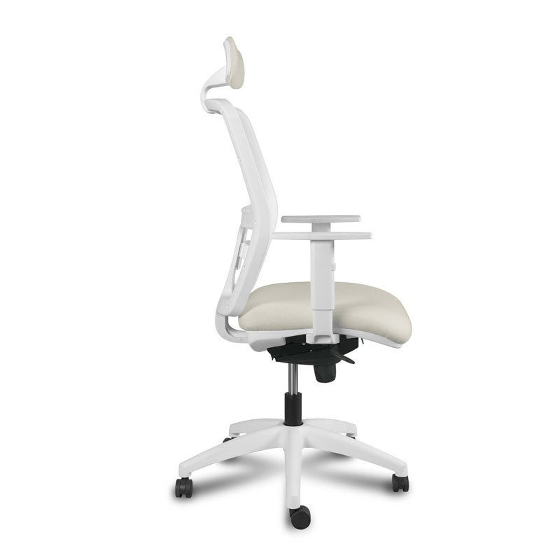 Silla Ergonómica Blanca Kerry White de Vincolo - Montiel