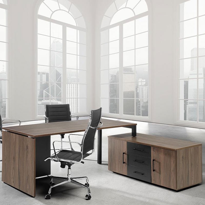 Mesa de Despacho con Credencia M4 de Herpesa | Montiel