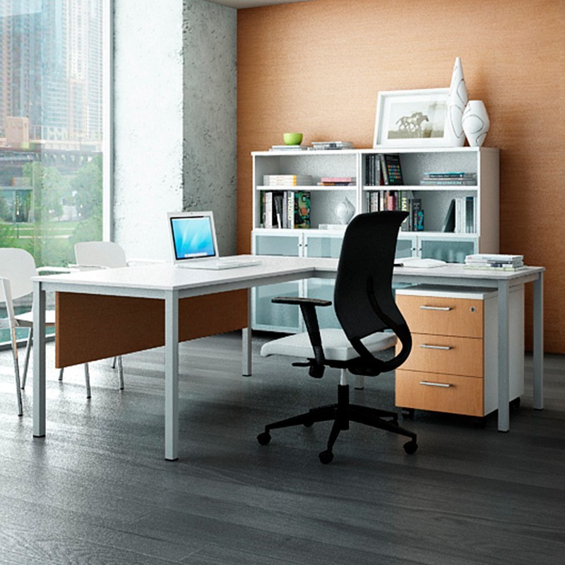 ▷ Escritorio en L Serie ECO de Ismobel - Oficinas Montiel