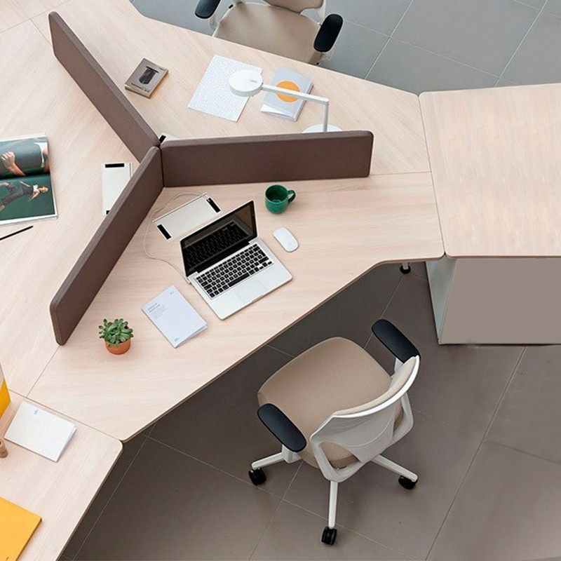 Zoom Multipuesto con ala Twist Gen 100 de Actiu