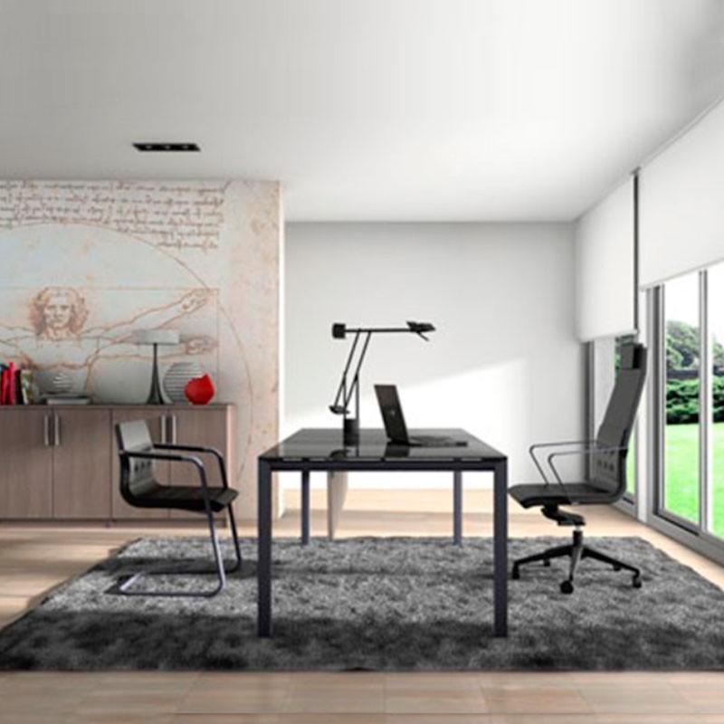 ▷ Mesa Escritorio de Melamina Metrik de Kesta - Montiel