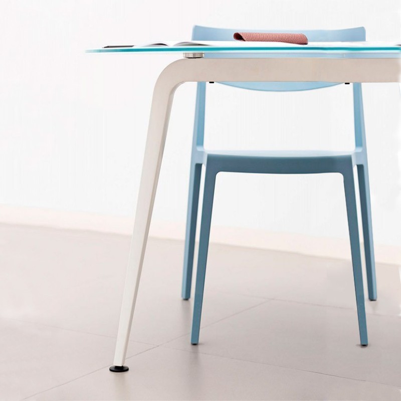 Perfil Mesa de Reunión Twist de Actiu de Cristal