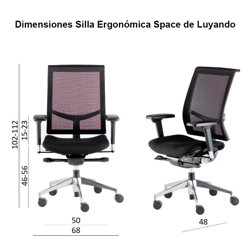 ▷ Silla de Oficina Space de Luyando - Montiel