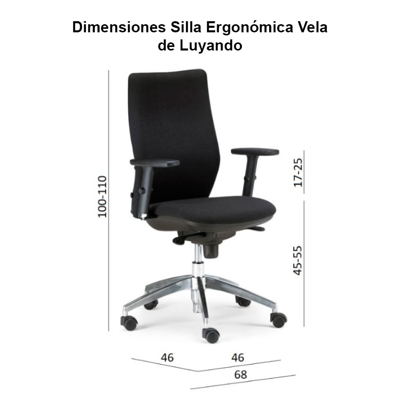 ▷ Silla Ergonómica Vela de Luyando - Oficinas Montiel