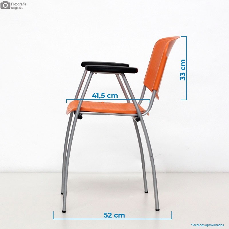 Silla Colectividades LEO 2 Polipropileno de Kunna - Montiel