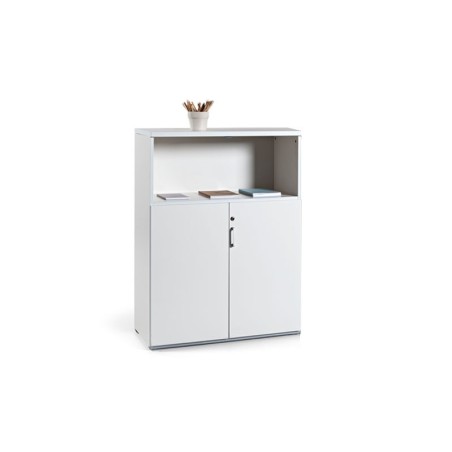 Armario 113x100 cm Blanco para oficina de Actiu