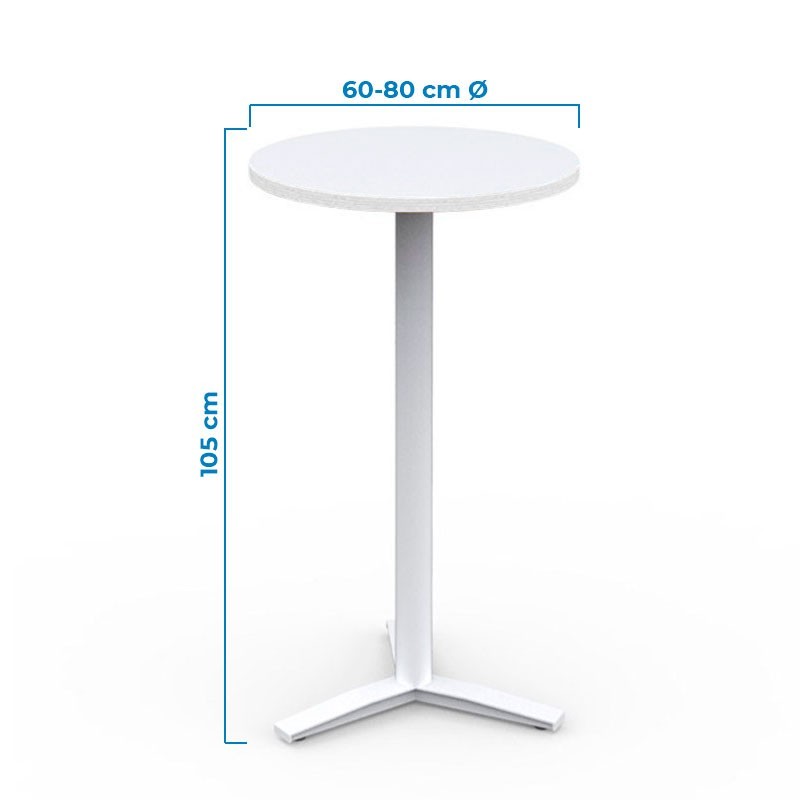 Dimensiones Mesa Alta Viva