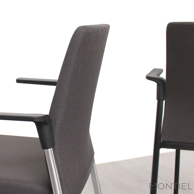 ▷ Pack 2 sillas Plural Tapizadas de Forma 5 - Oficinas Montiel