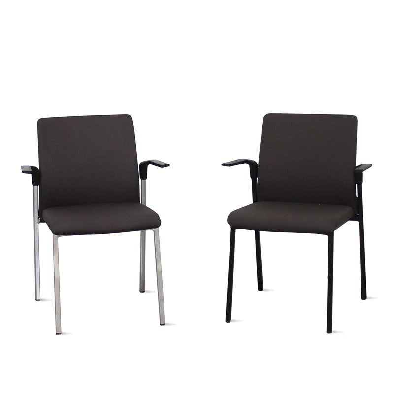 ▷ Pack 2 sillas Plural Tapizadas de Forma 5 - Oficinas Montiel