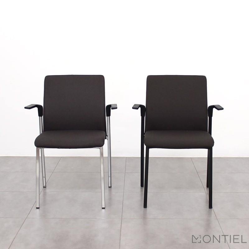 ▷ Pack 2 sillas Plural Tapizadas de Forma 5 - Oficinas Montiel