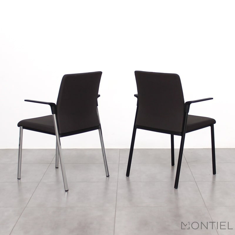 ▷ Pack 2 sillas Plural Tapizadas de Forma 5 - Oficinas Montiel